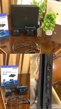 قابل للتهكير نظام 12 PS4 pro للبيع❤️‍🔥 *الجهاز نظيف كلش  *يدعم دقة 4k ...