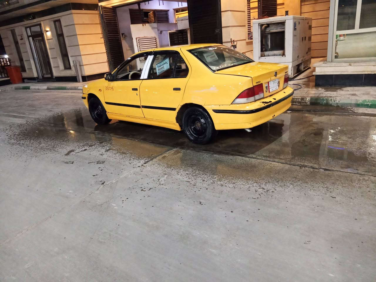 سلام عليكم سمند موديل 11ناطقة سنويا لل27 سيارة حلوة مال جناي  ترهم مراوس مكان واسط العزيزية ***********
