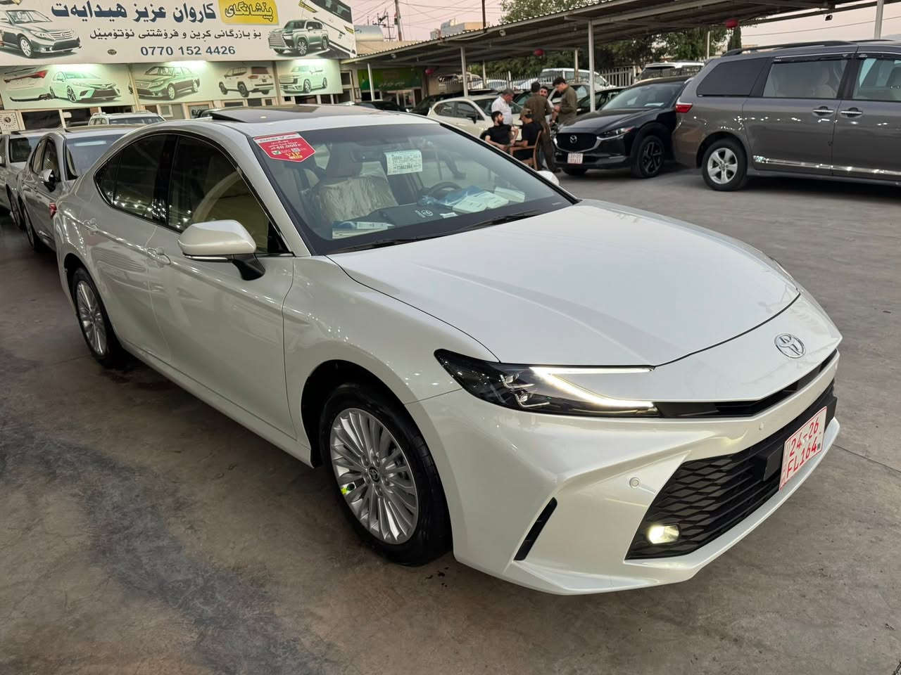 CAMRY LE 2026

سفر كيلومتر زمان
TEL:***********
***********
تويوتا كامرى2026 باب اول
يابانى اصلى بنزينSAS
وكالة ساز مكفوله كفاله عامه
دعامى ل دعامى،حتی ٤٠ الف کم سیرفس مجانی، مكان
سليمانية، تترقم شمالى (سليمانيه،
اربيل، دهوك، حلبجة)
فول مواصفات...
فتحة
بصمة
كشانت كهربا
رادار امامى و خلفى
حساسات امامى و خلفى
شحن لاسليكى
تبريد قطعتين و لمس
تحكمان ستيرن
تحديد سرعة
كيّج اليكترونى
هاند بريك كهربة
باب و صندوق وشغال و بصمة
سعر: 288 $
رقم موبايل
*********** واتساب
***********
