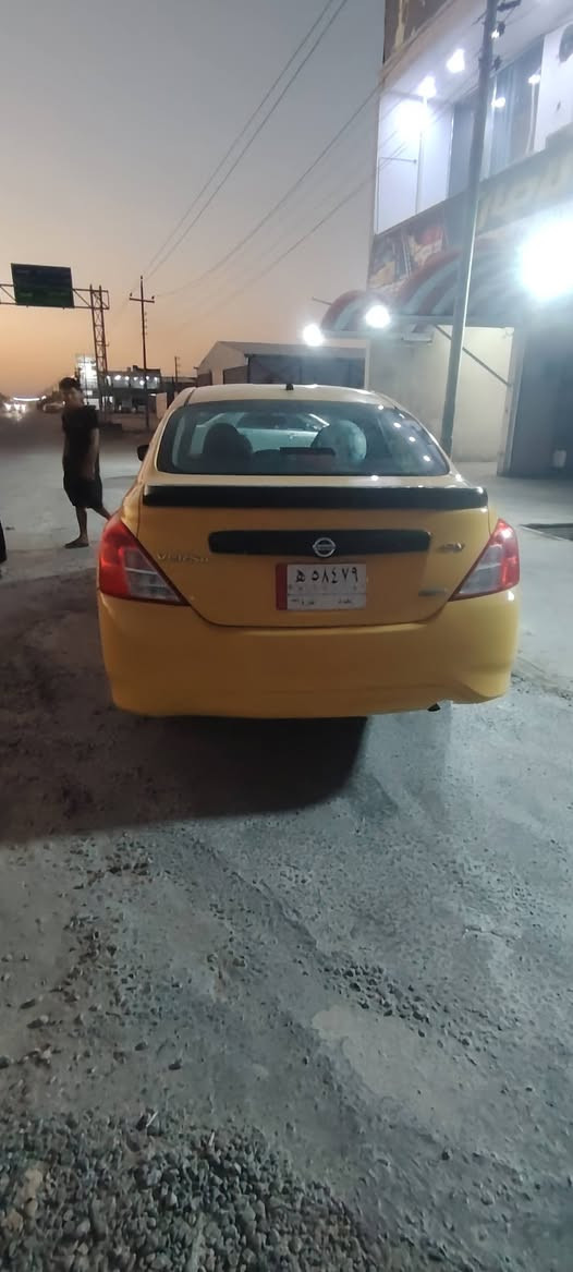 السلام عليكم اخوان للبيع نيسان فيرسا موديل ١٥ وارد أمريكي حادث جاملغ وبنيد.. سياره جاهزه تخم تاير  تتفئه تبريد صدر امامي وخلفي  كله جديد نفظ  رقم بغداد مصفره هيئة وغرامات وبحث خط   مكان حله قرب سيطرة الاثار السعر ٧٥ وبيه مجال قليل. ***********

