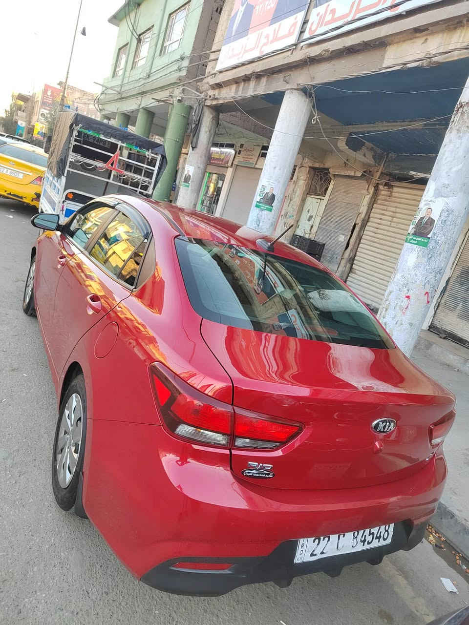 كيا ريو موديل 2019
ضررها ربع بوند +جاملغ امامي يسار بدون دواخل  
كابون بانزين 
هزة وسنوية جاهزة 
ماشيه mi80
مواصفات سيارة S
محرك 16 شرط على وضع الشركة 
شاشة كبيره 
كامره 
تحكمات ستيرن 
كير توماتيك 
وباقي مواصفات معروفة 
السيارة جاهزة من كل النواحي 
السعر ب120 
للاستفسار اتصل على رقم ***********
