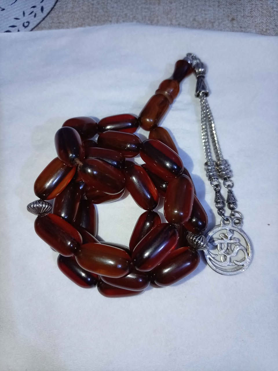 مسبحة سندلوس تركي قديم ٣٣ حبة
القطعة مميزة وانيقة جدا
تواصل واتساب *********** بغداد, العراق
