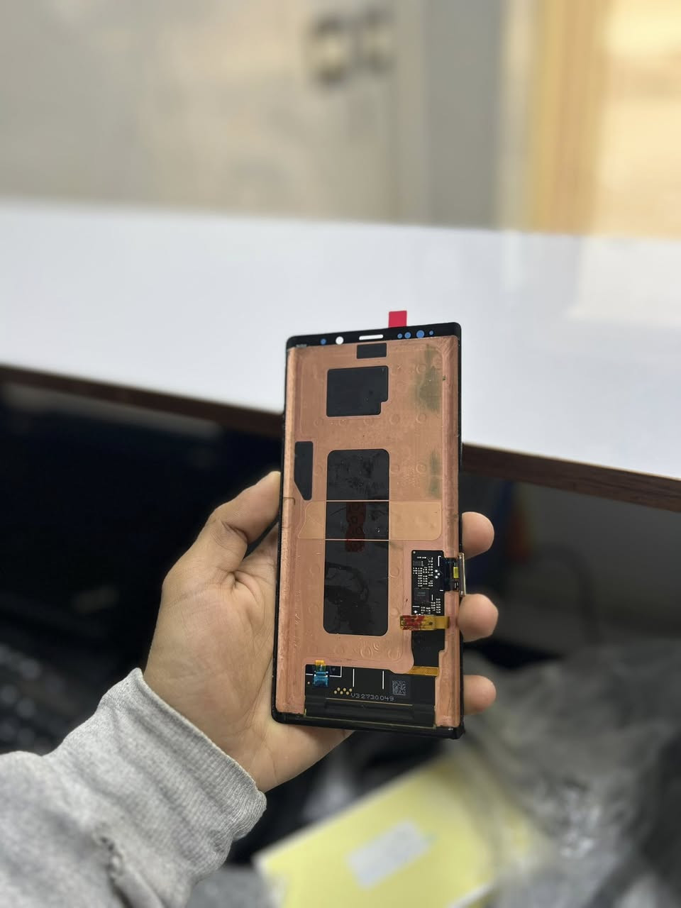 شاشة سامسونك NOT 9 + 
تفصيخ ‼️‼️ 
اصلي مال جهاز 
مكاني كربلاء توصيل موجود
تواصل واتساب فقط 
***********
