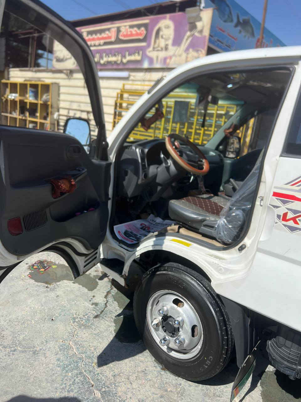 كيه فحل موديل 2015 مكفول كفاله عامه رقم واسط مشروع وطني حد اديه جديده تخم تاير جديد جاهزه للشغل مكان السياره بغداد البلديات رقم الهاتف *********** السعر 125وبيه مجال للشراي بغداد, العراق
