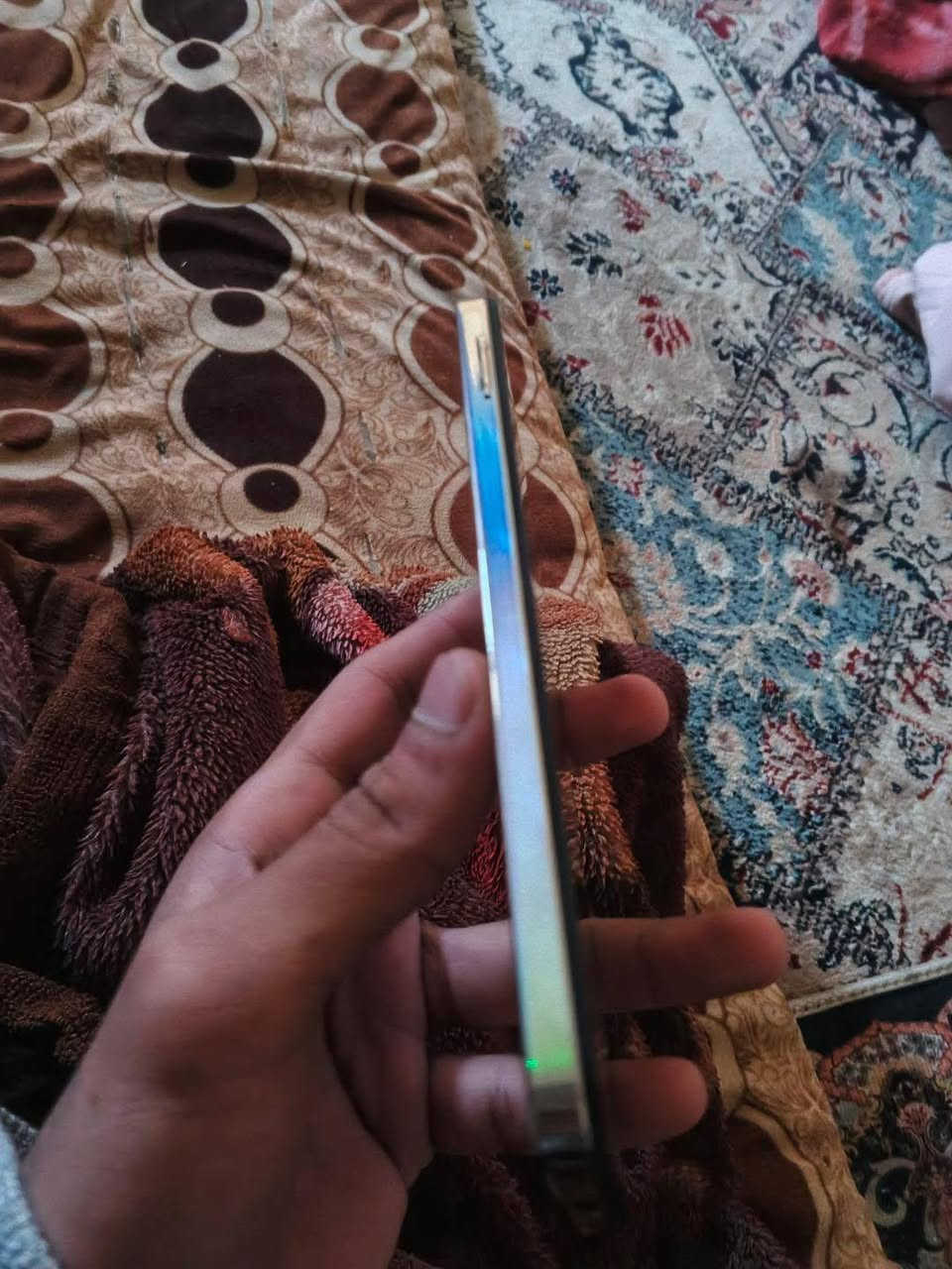 infinix hot 40i♥️
مواصفات
المعالج: ثماني النواة Unisoc T606 تكنولوجيا 12 نانو

التخزين / الرام: 128/256 جيجا مع 4/8 جيجا رام

الكاميرا: خلفية مزدوجة 50 + 0.08 م.ب. / امامية 32 م.ب

لشاشة: 6.56 بوصة بدقة HD+ بها ثقب صغير

نظام التشغيل: اندرويد 13

البطارية: 5000 مللي أمبير

الجهاز جديد فقط ماكو ملحقات اله السعر 100 قفل ♥️ المكاني ديوانيه حي الوحده


**إذا كنت صاحب هذا الإعلان وتريد حذفه لأي سبب، رجاءا أرسل رسالة إلى الدعم الفني**