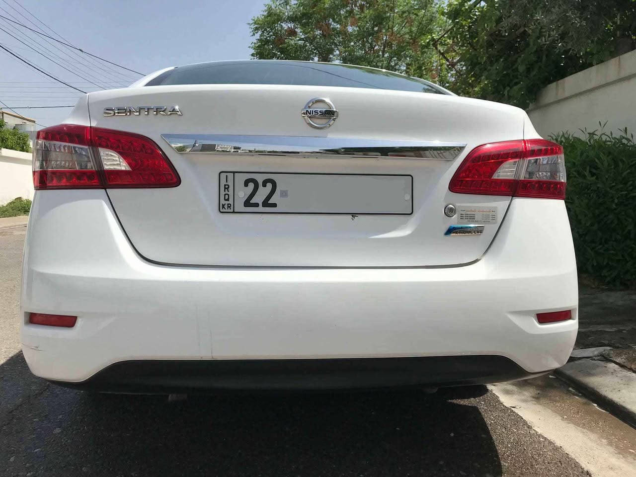 Nissan Sentra 2015
نیسان سێنترا مۆدێل٢٠١٥
سفری شەریکەیە خەلیجیە
سپی بەفریە
دوو سویچ
ویل کرۆم
دەحامی بۆ دەحامی بەشەرت هیچی نیە بێ سبوخ
چوار تایەی تازەی لەسەرە
گێرو مەکینە بەشەرت
تەبریت مەرکەزیە
شوێن هەولێر
ژ.م ***********
***********

.......................

نيسان سنترا ٢٠١٥ زيرو شركة خليجية لونها أبيض ثلج مفتاحين ويل كروم  الدهامي للدهامي لا  بدون سبوخ أربع عجلات جديدة للبيع، محرک بشرط  تبرید  مركزي الموقع: أربيل رقم صاحب: *********** أربيل, العراق
