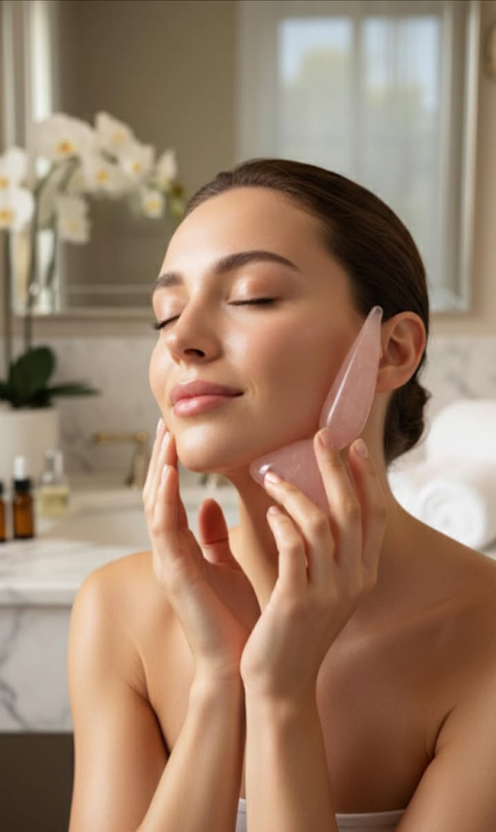 قطعة واحدة من حجر الكوارتز الطبيعي كفيلة بتغيير روتينك اليومي:
✅ شدّ البشرة ومحاربة التجاعيد.
✅ تقليل الهالات السوداء والانتفاخ.
✅ تدليك مريح للأعصاب والعضلات.
إزالة السموم: تساعد في تصريف السوائل المحتبسة وتقليل انتفاخ العينين.
طريقة الاستخدام: ضعيها في الثلاجة قبل الاستخدام بـ 10 دقائق لشعور لا يُوصف بالانتعاش! 
لسعر. عليها عرض بس 8 الف


**إذا كنت صاحب هذا الإعلان وتريد حذفه لأي سبب، رجاءا أرسل رسالة إلى الدعم الفني**