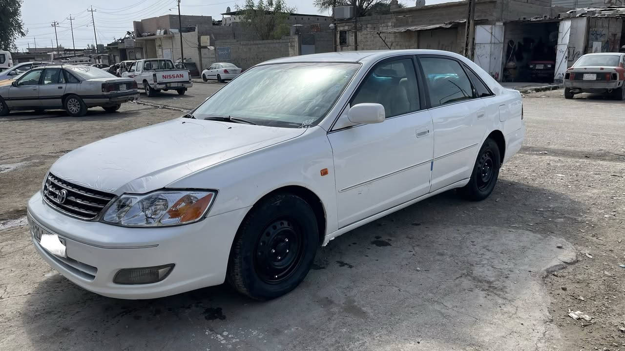 تويوتا افالون 2002 خليجي
رقم السنويه و هزه جديد تحويل مباشر 
دفتر بانزين بيه
تبريد قطعتين 
كهرباء كلها شغال
تخم ويل و تايرجديد
صدر امامي و خلفي جديد
سنترلوك ريموند صندوك ريموند
تحكم بالمري 
تحكم سرعه
شاشة ايبات جديد
سعر  75 وبيه مجال 
مكان سيار كركوك ***********
