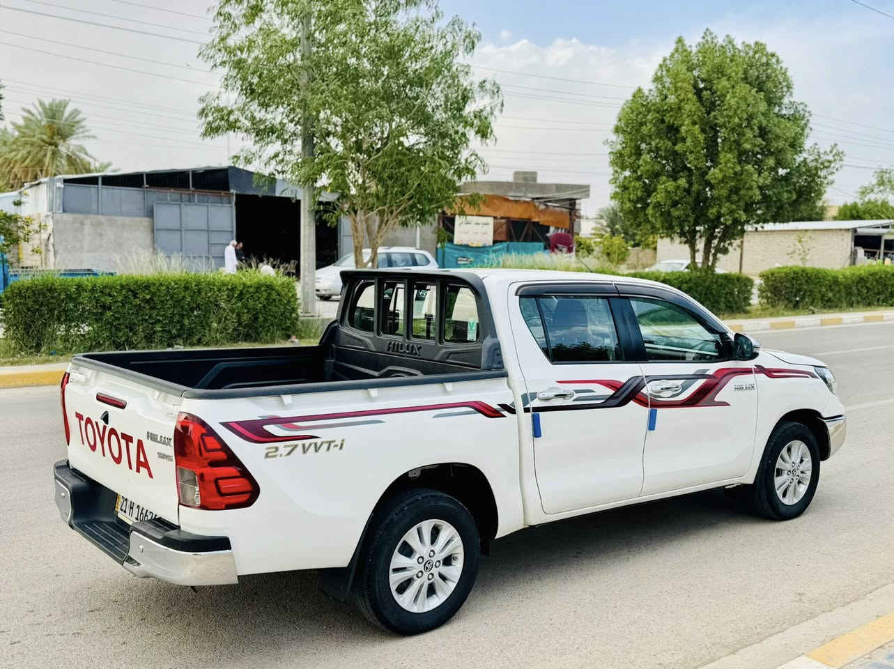 بيكم هايلوكس 2021 ساز فووول مواصفات رقم ربيل 
مكفوله ماشيه 80 كلش جديده مال جناي السعر 257$ 
مكاني بابل - الشوملي  
للاستفسار *********** او ***********
