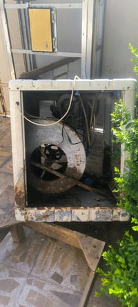 هاي المبردة نظيفة جاهزة من ماطور وواتربم نظيف  وكاعيتها كلش نظيفة بيهة...