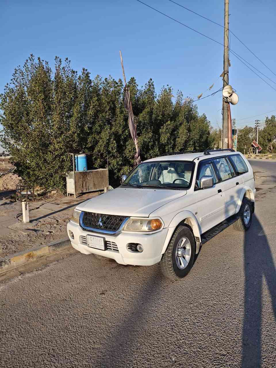 مسيبوشي ناتيفيا 2006 خليجي
رقم بغداد بأسمي تحويل وين ميعجبك
سنويه لل 27 تنتهي مشروع وطني
مكفوله من الضربه فقط صبخ حزام للجماله اثر جراد فقط بدون ضربه 
سياره كارتون بمعنا الكلمه ماشيه قليل 
مكينه وكير وحداديه جدد 
مكينه V6 3000 
دفع رباعي 4X4 
نضام صعود منحدرات A/T
تبرد ثلج شرط 
تحكم مري جهتين مع شفط 
جام اربعه كهرباء 
تايرات جدد ستوني شادهن ياباني 
كهربائية جاهزه كلها 
سياره جاهزه مجهزه ماكو نقص ابره ترايك للبصره
السعر 88 وبيها مجال للشراي مكاني نجف 
للاستفسار اتصل على ***********
