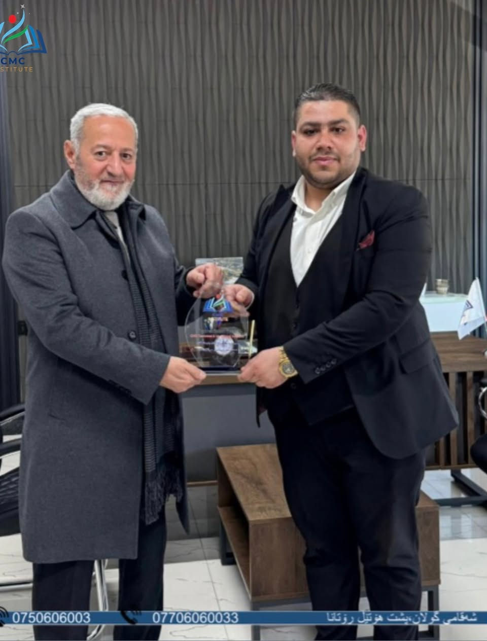 ئەمڕۆ لە بەرواری ٢١/١/٢٠٢٦ سیمینارێک و وانەیەکی پراکتیکی لە  پەیمانگای CMC بەشی دروستکردنی ددان ئەنجامدرا بە هاوکاری لەگەڵ کۆمپانیای Vanest Dental Care 

کە تیایدا تیشک خرایە سەر سکانکردنی ناو دەم و تەکنەلۆژیا مۆدێرنەکانی پزیشکی ددان.
بە مەبەستی بەرزکردنەوەی زانیاری و تێگەیشتنی پراکتیکی خوێندکاران  لە تەکنەلۆژیا مۆدێرنەکانی پزیشکی ددان.

لە کۆتایی سیمینارەکەدا بڕوانامەی ڕێزلێنان لە لایەن ڕاگری پەیمانگە پێشکەش بە تیمی ڤانێست کرا وەک ڕێزلێنانێک بۆ بەشدارییە بەنرخەکەیان .
‎📍 ناونیشان: شەقامی ٤٠ مەتری، بارامبەر پارکی سامی عبدولرحمان، پشت هۆتیل رۆتانا
📞 ژمارەی پەیوەندی:
***********
***********
