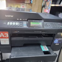 طابعة  نظيفه جدا نوع برذر موديل J6710DW ملون و اسود وابيض حجم A4 و A3 ...