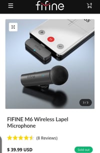 مايك • Fifine • جديد