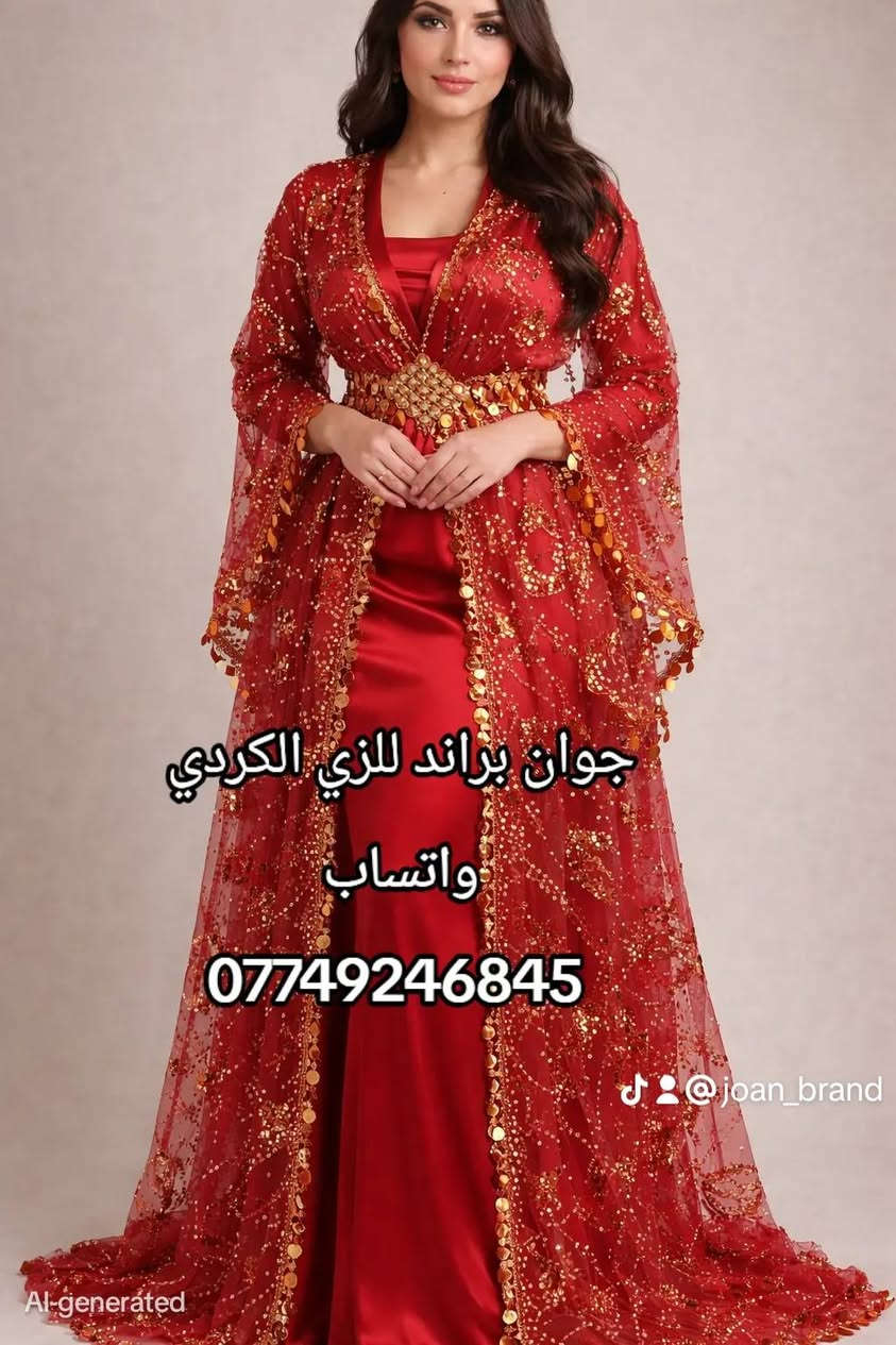 الزي الكردي بأحدث الموديلات والالوان الي ممكن تشوفها وبأسعار مناسبة وخامات كلش راقية 🎀 
للحجز واتساب او خاص 
شوفو الموديلات والالوان بالحساب أو على تيك توك
@joan_brand


**إذا كنت صاحب هذا الإعلان وتريد حذفه لأي سبب، رجاءا أرسل رسالة إلى الدعم الفني**
