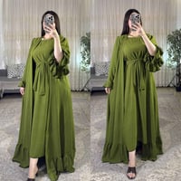 بشت بحزام • لينن • فري سايز 85كغ