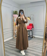 فستان تركي • مقاسات ٣٨-٤٨ • عمارة ميسان