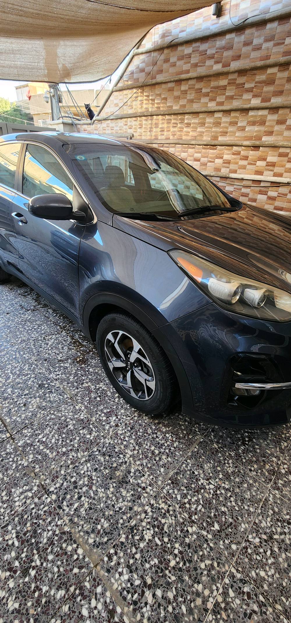 السلام عليكم سبورتج وارد امريكي مواصفات عاديه محرك 2400 ماشيه 75ميل حادثه منشورباصور
