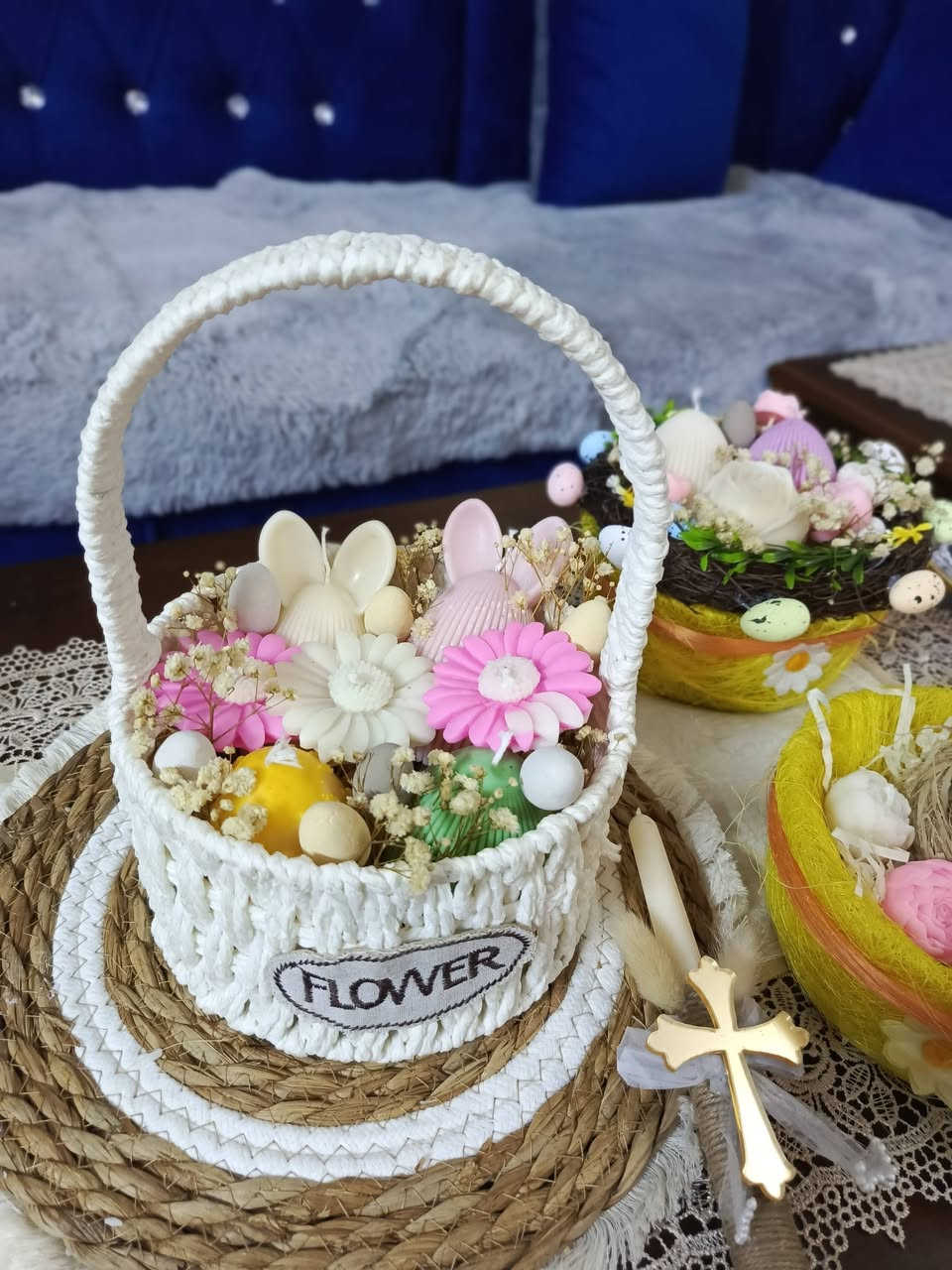 سلات شموع بيض مميزه وحسب الطلب للحجر قبل اسبوع الاسعار داخل الصور


**إذا كنت صاحب هذا الإعلان وتريد حذفه لأي سبب، رجاءا أرسل رسالة إلى الدعم الفني**