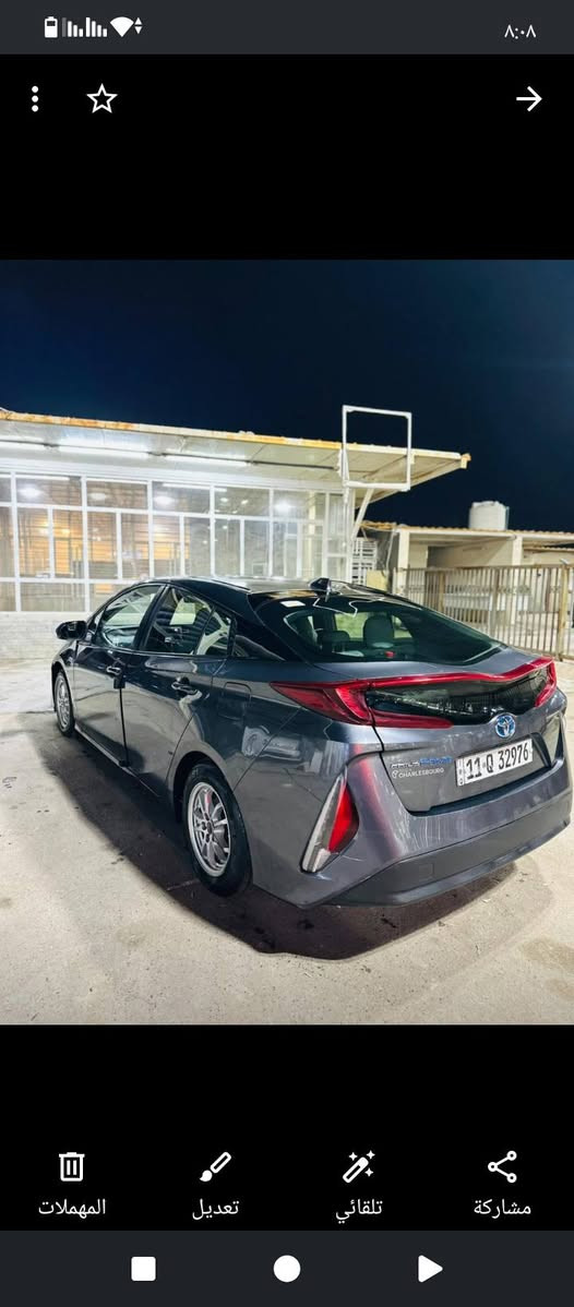 اعادة النشر بسبب الوعود الكاذبه
تيوتا بريوس برايم بلكن موديل 2022 ثلاث انظمه شحن - وهايبرد-  وبانزين ضررهه بنيد مصبوغ فقط   مواصفتها 

تحكم ستيرن جهتين

مثبت سرعه

رادار امامي

تحديد مسار

تدفئه ستيرن

تدفئة بالكشنات

حساس امامي

حساس خلفي

رادار مانع تصادم امامي

نضام قيادة سبورت

نضام قيادة اعتيادي

نضام قياده اقتصادي

السعر 138 وترهم مراوس
*********** واتساب واتصال
