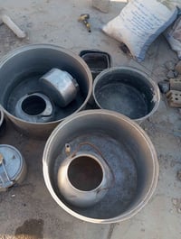 جدوره حجم كبير قياس60سم عدد 2واحد 40مع قوارب وجدر ضغط وشراي يتصل077084...