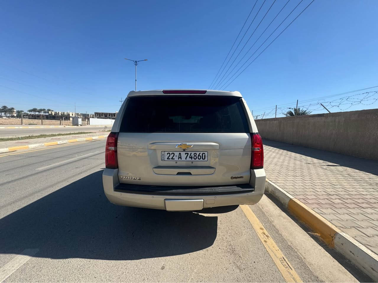 للبيع: سيارة تاهو موديل 2017 خليجي
 • الممشى: 180 ألف كم
 • المواصفات: خليجي
 • الحالة:
 • جاملغ أمامي صبغ
 • جاملغ خلفي بيه شخوط ومصبوغ
 • رقم السيارة: أربيل
 • السيارة ضاربها بيدي (إيف)اصلي 
 • السعر: 31 ألف قابل للتفاوض
 • مكان السيارة: واسط

📞 للاستفسار والاتصال: *********** دهل اوران, واسط
