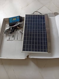 لوح شمسي • منظم شحن • بدون توصيل