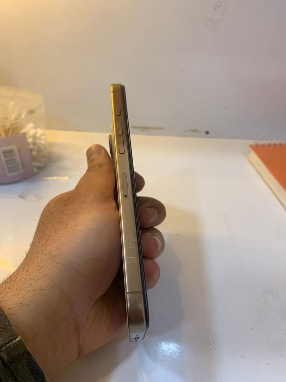 السلام عليكم ايفون 16 برو ماكس
ذاكره 256 بطاريه 256 ماستر كامل ملحقاته 

للبيع او لمرواس السعر 875 وبي مجاال مبايل مبدل شاشه الوانه تخبل فيس ايدي شغال لا بيها نقاط ولا تعلك عدد دورات شحن 157 مكاني بغداد حي اور


**إذا كنت صاحب هذا الإعلان وتريد حذفه لأي سبب، رجاءا أرسل رسالة إلى الدعم الفني**