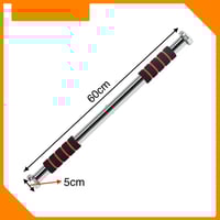 بار تمرين العقلة • قابل للتثبيت • أبواب ٨٠–١٣٠ سم