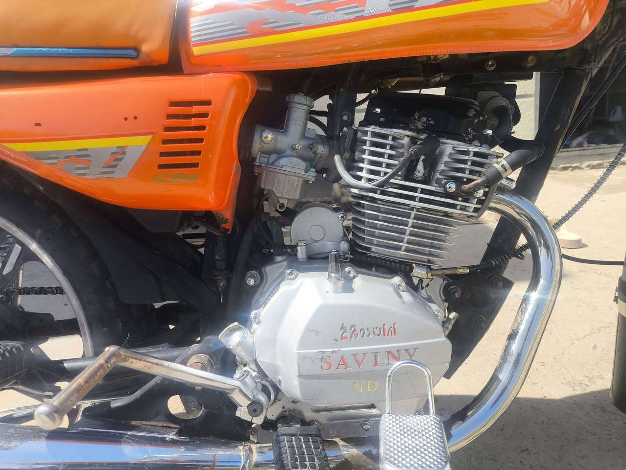 دراجه ايراني سيفان5 كير موديل 2023 مكفوله من كلشي
توايرها نضيفات بريكاتها زينه  كهربائيات كلها شغاله  مابيها اي نقص تشغل وتطلع سعر 380 وبيها مجال مكاني بغداد بشعلة رقمي ***********
