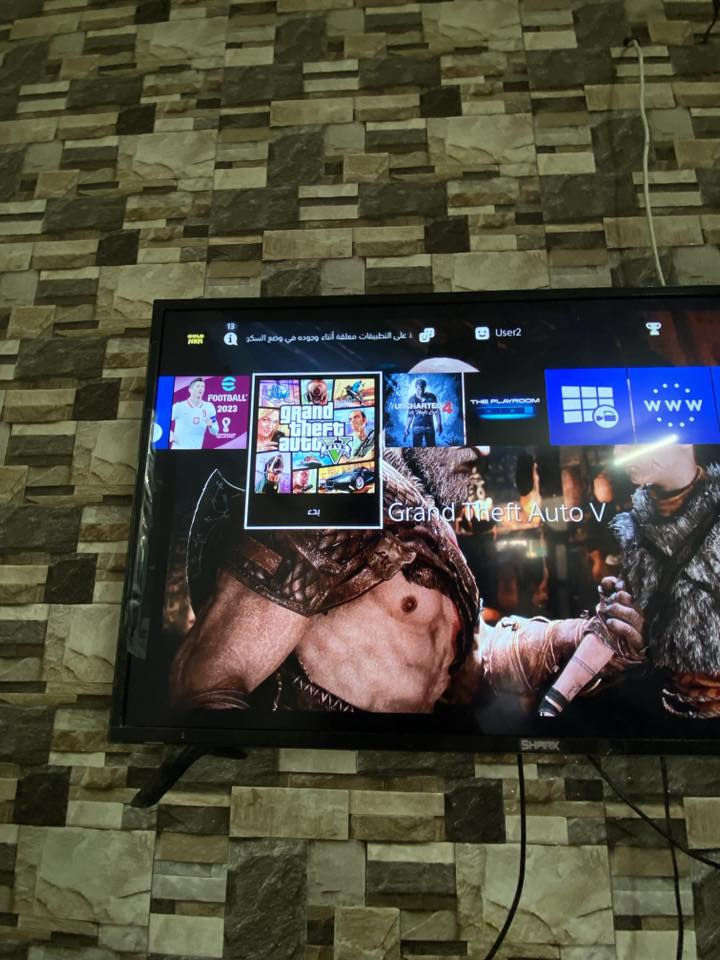 بلي فور اسلم مهكر هارد  ذاكرته نص تيره و ٣جوستكات تجاريات يو بي اس اصلي و الالعاب
1سبايدر مان عربيهz
2. God of war   كريتوس  مترجمه عربيه 
3. Footall2023 او بيس
4 g جيتي اي 7 
5انجارتد نهايه لص الجزء 4مترجمه عربيه 

بغداد الشعله موجود ماسنجر و اتساب ***********
السعر 330
