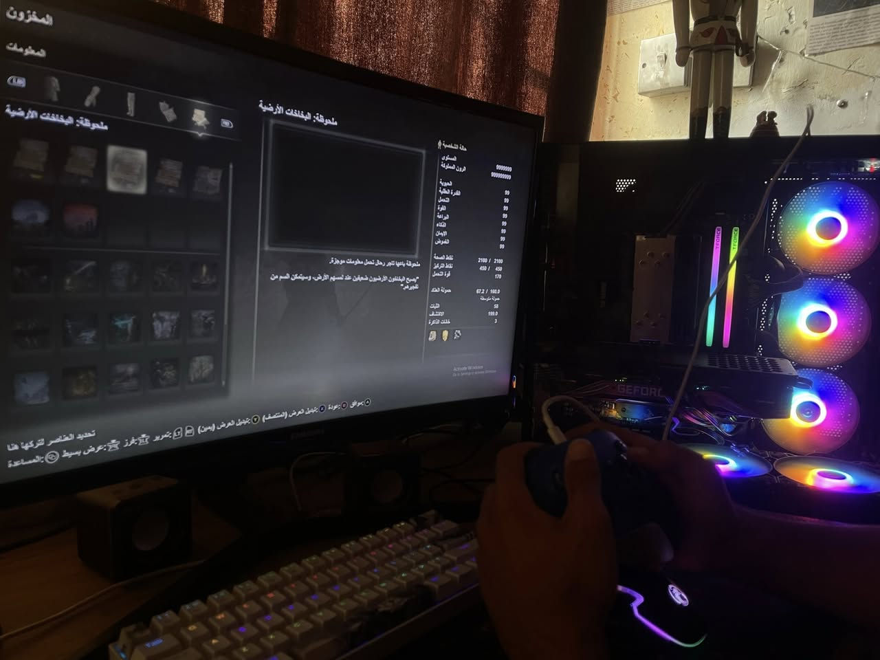 r5 5600x
كيس جبير
3070 polet
b550
16 ddr4 3600 T
ssd1t
مبرد غازي حاسبه نضيفه امانه الله نضافتها 100‎%‎ 
احتاجيت فلوس واريد ابيعها 

شاشه 1 سامسونك 144 هرتز g5 مقوسه
شاشه 2 سامسونك 75 هرتز مقوسه
كيبورد وماوس مرتبات وياها
ups 2400
وياها كرسي كيمنك ري دراكون 
كا هذا ب 1300


**إذا كنت صاحب هذا الإعلان وتريد حذفه لأي سبب، رجاءا أرسل رسالة إلى الدعم الفني**