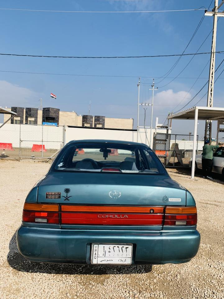 السلام عليكم
كورلا 1993
سياره نضيفه كلش 
تبريد شغال ❄️ 
رقم كربلاء سنويه إلى 2028
يسره بلاد
بيها فقط تنقيص بل اسبوع لتر
وحداديه 50‎%‎
مكان السياره نجف
***********
السعر 50وبيها مجال
