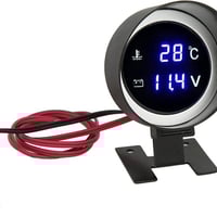 ✅️السعر 20 مع التوصيل  ✅️متوفر مقياس فولتميتر رقمي بشاشة LCD للسيارة م...