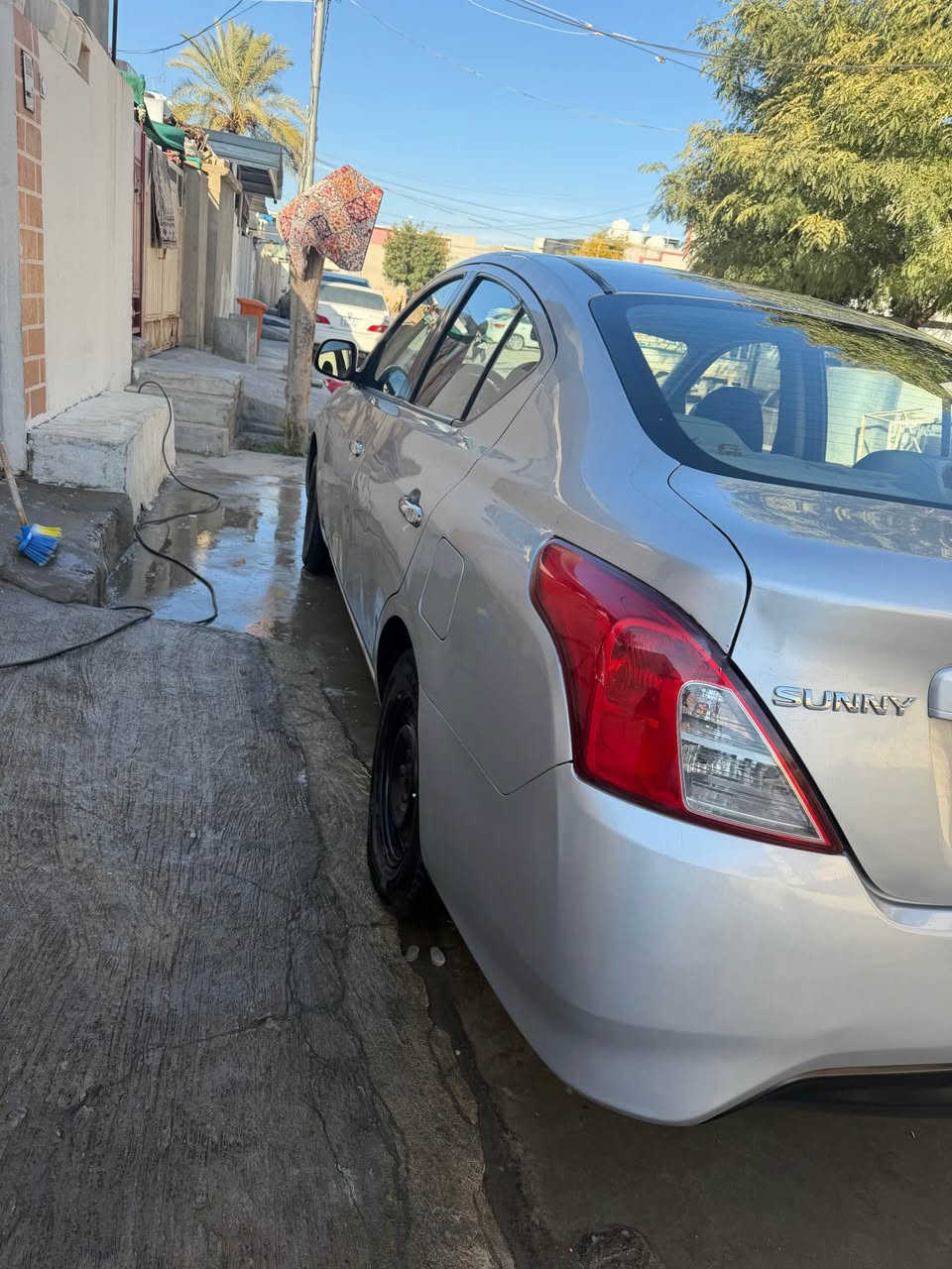 نيسان لاكشمي هندي موديل2013بي خمس قطع صبغ بدون ضربه كير محرك صدر تايرات تبريد كله بشرط رقم بغداد بدون تحويل اليع شرط الحاسبه واوليات مكان السياره كلار سعره 63 وبي مجال *********** كالار, السليمانية
