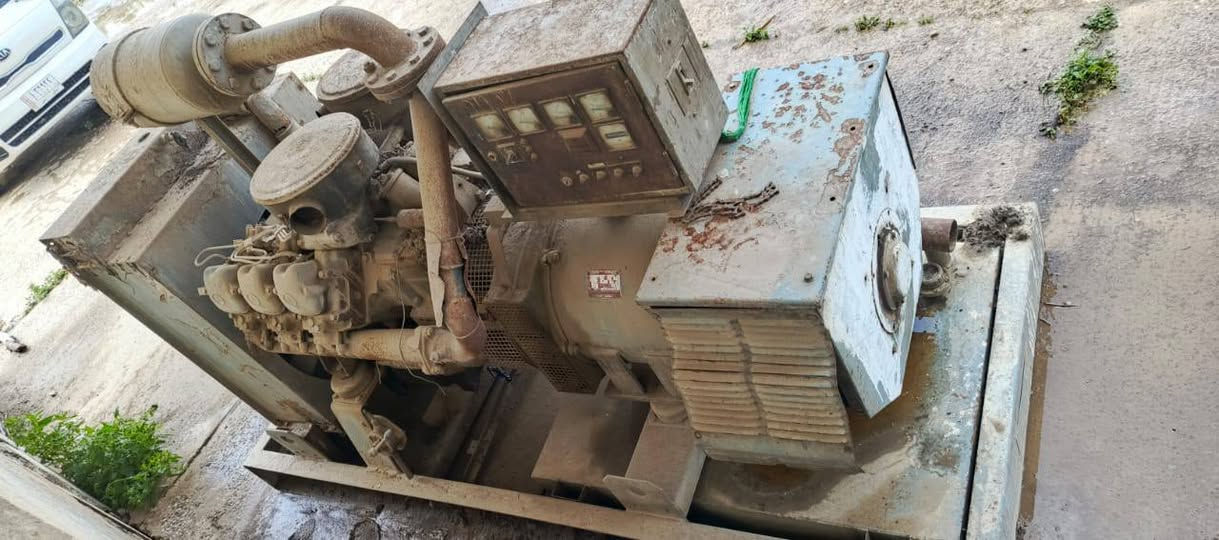 مولد البي 6سلندر توليد 100كيفي متروك للبيع ب20 وبيهه مجال المكان ديالى ناحيه العضيم للاستفسار ***********
