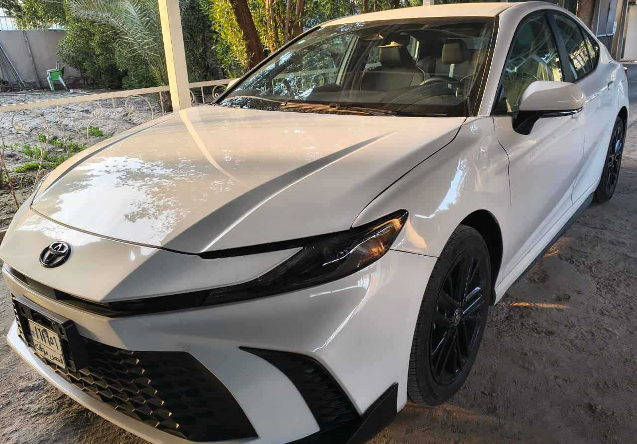 2025 Toyota Camry SE Hybrid 
السلام علیکم
للبيع تيوتا كامري هايبرد 2025
فئة SE
وارد آمریکي 
الضرر بنيد ودعاميه مبدل بلادي اصلي نفس اللون بدون ايرباك الضربه شطح فوق على الايت والبنيد
عداد المسافه 4 الاف ميل فقط
مواصفات السياره
مكينة السياره 2500 
بصمة
شاشه كبيره
کامره خلفيه
ECO NORMAL SPORT 3 انضمه قیادة
فول تحكمات ستيرن
را در امامي وتوقف ذاتي
رادار خلفي وتوقف ذاتي
مثبت سرعه
قياده ذاتيه
کشنات جلد
نقطه عمياء
تحديد المسار
هاند بريك دكمه
نضام HOLD
شاحن لاسلكي
منفذ Usb
شحن تايبسي عدد 2
السعر  250 ورقه وبيه مجال بسيط
رقم الهاتف ***********
*********** بغداد, العراق
