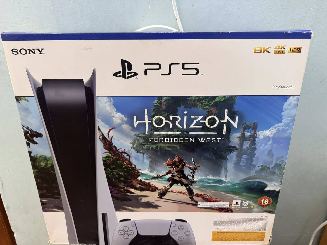 السلام عليكم بلي 5 فات  للبيع نضيف جداً ممفتوح اوربي نسخه هورايزن كارتونته موجوده  بي العاب البلصوره حساب اماراتي البلصوره الالعاب البي اني مشتريهن بلاضافه الى لعبه the last of us 1 ريميك وياه جوستك الاصلي ويو بي اس 1500 بغداد الحريه *********** السعر 600 الف.
