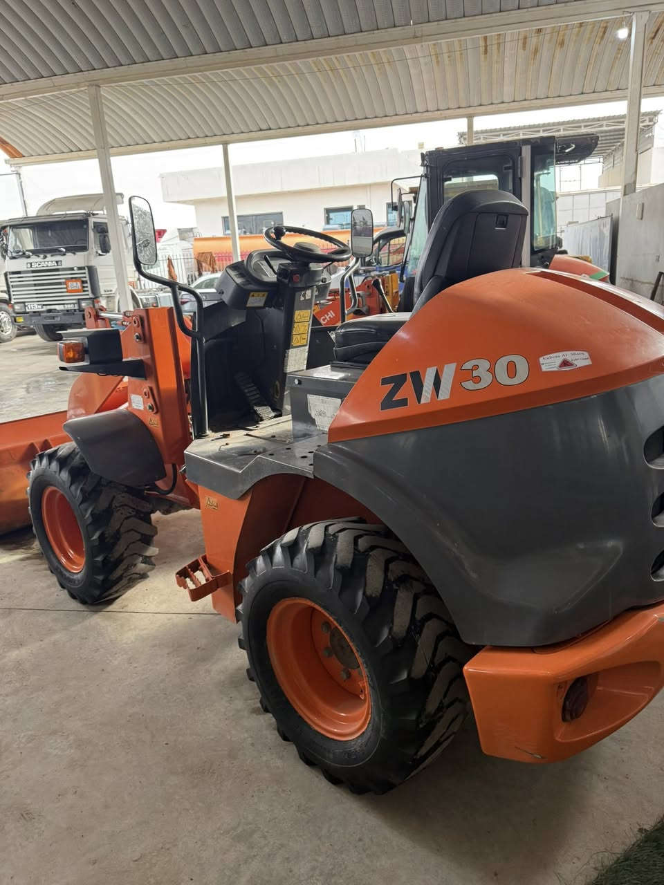#اعلان 🛑
Wheel loader hitashi zw30
شفل هيتاشي 30 بحالة جيده جداً دخول جديد غير مستخدم بالعراق عدد ساعات العمل  3791وارد يابان موديل 2011
للاستفسار
***********
***********
