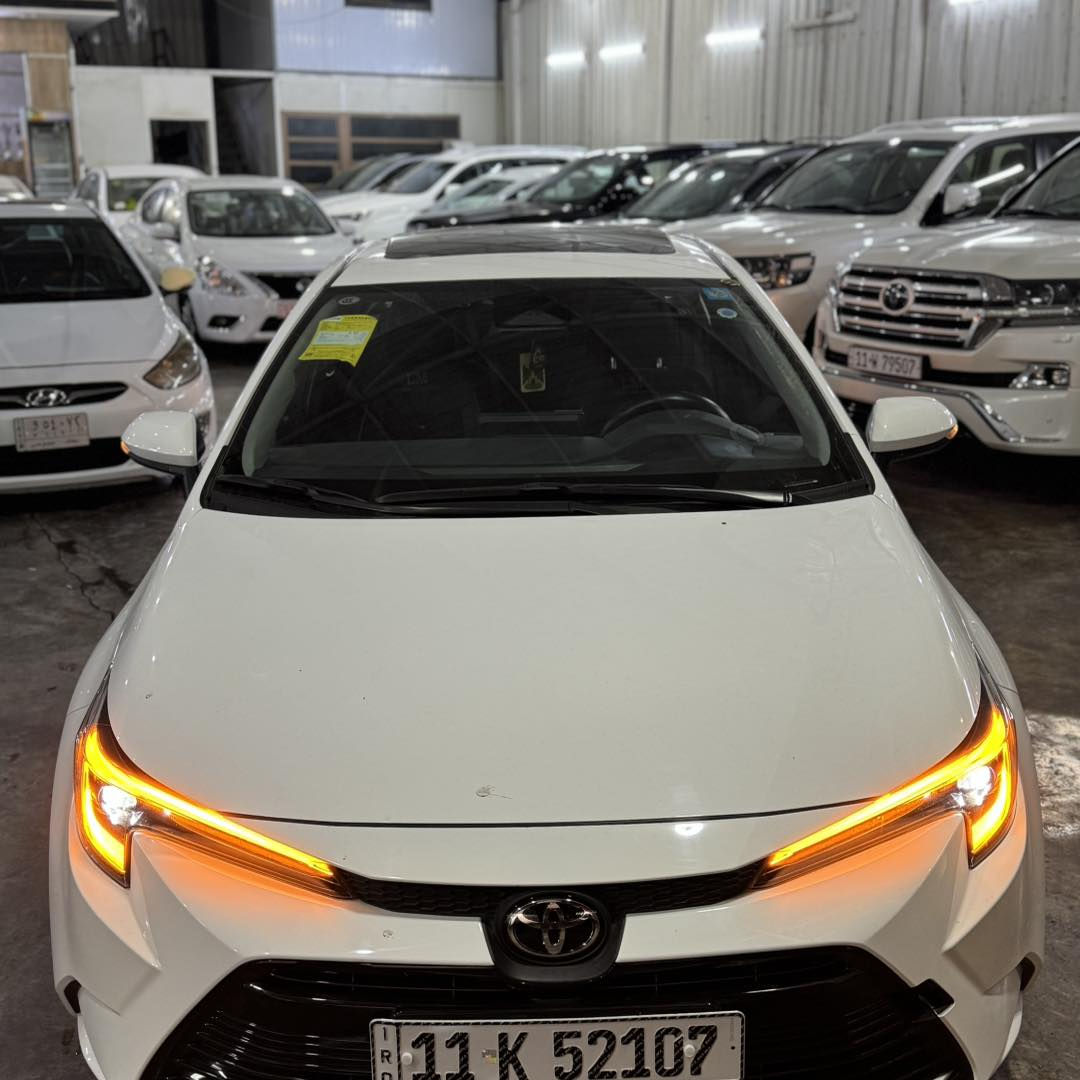 ابدأ رحلتك نحو القيادة المثالية مع معرض الدله للسيارات🚘، حيث الثقة والتفوق يلتقيان في كل تجربة قيادة. نحن نعلم أن السعر والجودة هما عوامل حاسمة في اختيار سيارتك المثالية، ولذلك نقدم لك أسعارًا تنافسية لا تُقاوِم.

الموقع📍: بغداد الكريعات شارع الوقف السني 
للاستفسار :***********
                    او 
***********

اللاستفسار عبر الواتساب ‬

النوع:تويوتا كورلا 
الموديل:2025
حجم المحرك:1.8هايبرد
عداد المسافه:8الف كيلو
خليجي كفاله عامه 
المواصفات:
بصمه تشغيل
بصمه ابواب
فتحه سقف
قطعتين تبريد
دخول ذكي
شاشه
كامره
سايد بريك دكمه 
اوتو هولد
تحكم ستيرن جهتين 
مثبت سرعه
عداد دجتل
رادارت اماميه
وباقي المواصفات المعروفه
