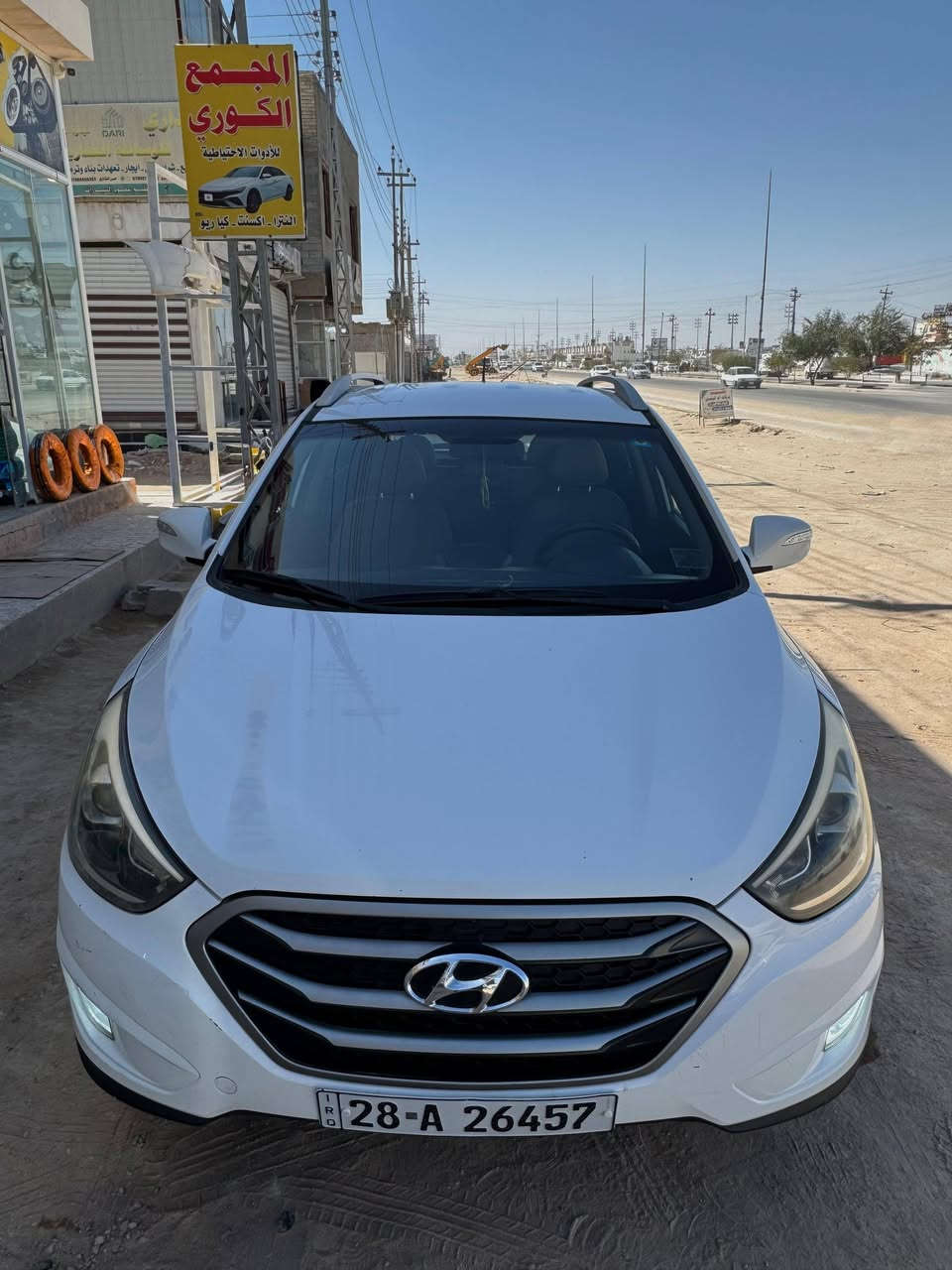 السلام عليكم للبيع توسان مديل 2014 شكل 15 رقم نجف دولي السياره بسمي سنويه 2030 مكاني النجف الا شرف بيه 3 قطع صبغ السعر 128   موبايل ***********
