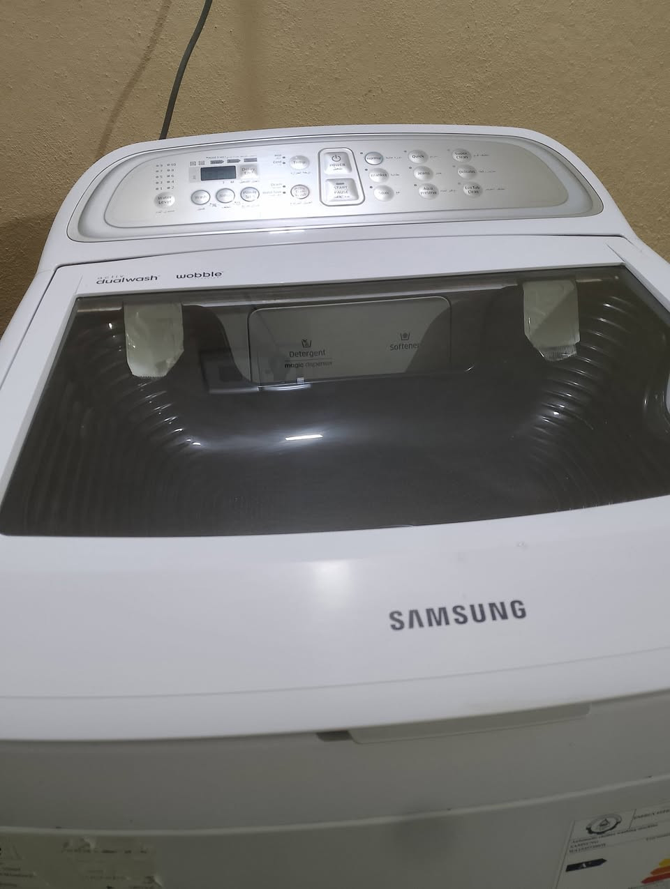 غسالة نظيفة جدا ستخدام كم شهر سامسونك التايلندي حجم الكبير 15 كيلو تغسل بطانية


**إذا كنت صاحب هذا الإعلان وتريد حذفه لأي سبب، رجاءا أرسل رسالة إلى الدعم الفني**
