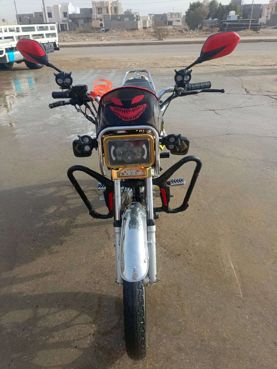 ياالله سلام عليكم اخوتي دراجه سيفان محرك150موديل 2024 بيه منفيس فقط ودراجه مرتبه ماتحط ربع عليه ونضافه فول وكفاله عامه وتجي تفحص وين ماتريد  تاخذه جنيه تنساها للبيع سعره725 وبيه مجال وسعره زين لان متوازي. علا فلوس والموشراي فدوه اروحله لايعلق ويكسر بسعره مكاني 5كيلو للستفسار ***********
