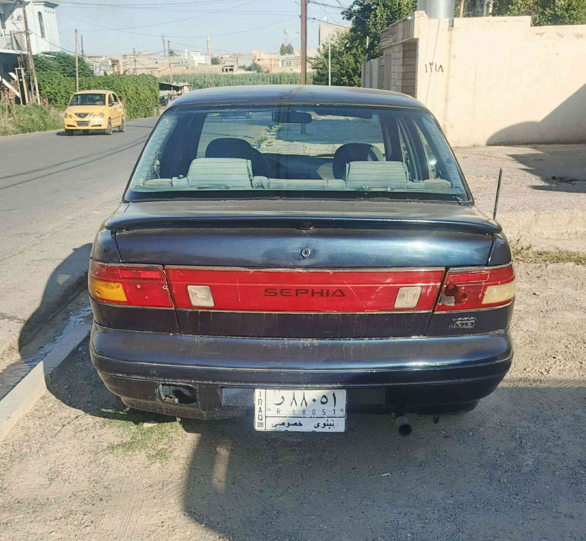 السلام عليكم
كيا سيبيا موديل 93
رقم ألماني سنويه عضم مشروع وطني
شرط التحويل
كابون بانزين موجود
حجم 16
شرط المكينه والكير
طخم الامامي والخلفي جديد 
طخم تاير جديد 
مصبوغه عام جماليه
تبريد شغال على السويج
السيارة جاهز وحلوه ترايك وين ما يعجبك
السعر 22 وبيها مجال للطيبين مال جيه
رقم الهاتف/***********
