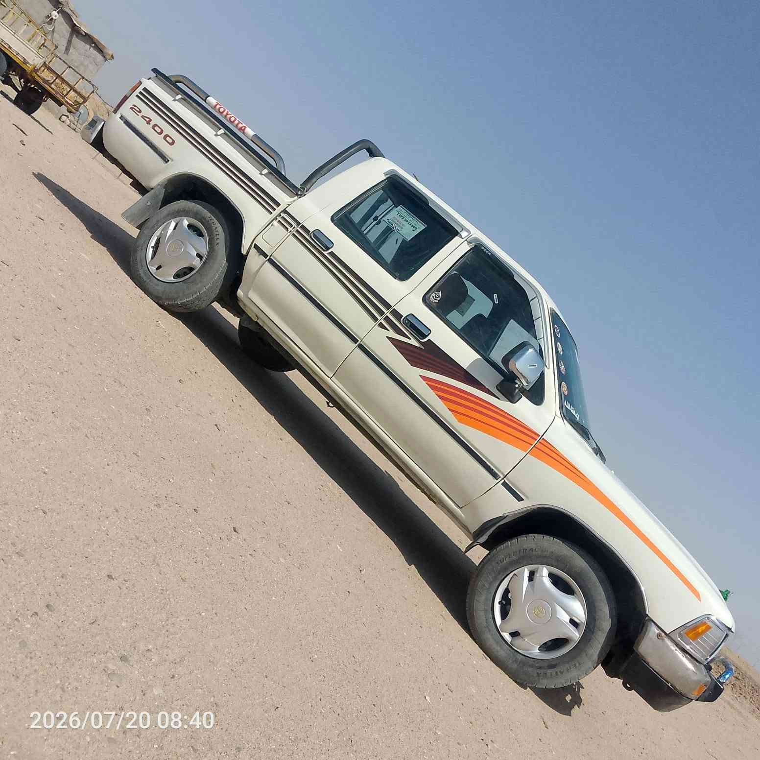 السلام عليكم
سياره للبيع موديل 1996 رقم بصره سنويه لل2027 سياره جاهزه ماعوزها اي شي المكان البصره الزبير ، الكشره شوف العين ،
محرگ 3y اكسن شاصي كلها مكفوله 
السعر 63 وبيها مجااال 
رقم صاحب السياره ***********
