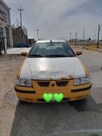 سمند مديل 2011للبيع كير ومكينه مكفولات حداديه   صدر خلفي ستوني مبدله ت...