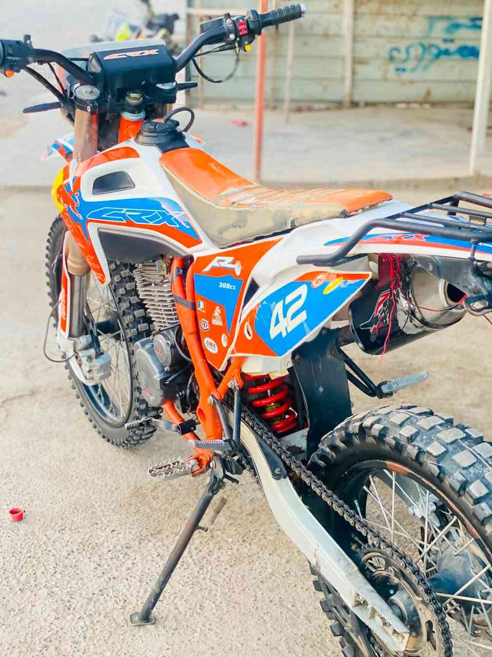 السلام عليكم مكلف بل نشر
موطور CRX موديل 2025 شلعه ومعدل نار شرط طياره ارضيه محرك 300cc للتواصل الاتصال ***********
