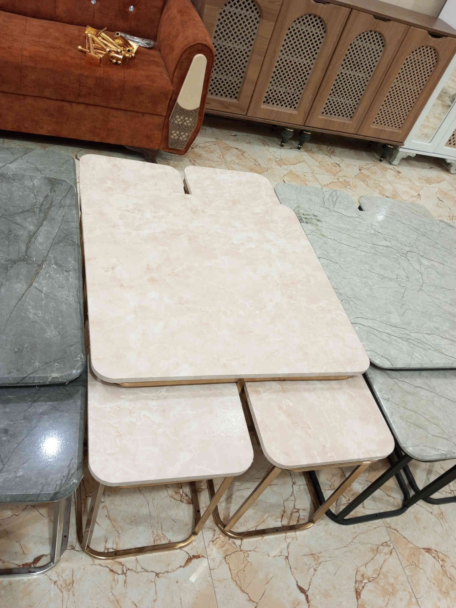 معرض ابو عبدالله للاثاث المنزلي 🔥 تم وصول وجبه جديده من طبلات جديد 4في1متوفر كل الوان وحجام زورونا تجدون ما يناسبكم العنوان تكريت الديوم مقابل مطعم المذاق بلقرب من اسواق الزوبعي للاستفسار خاص او اتصال *********** متوفر وتساب
