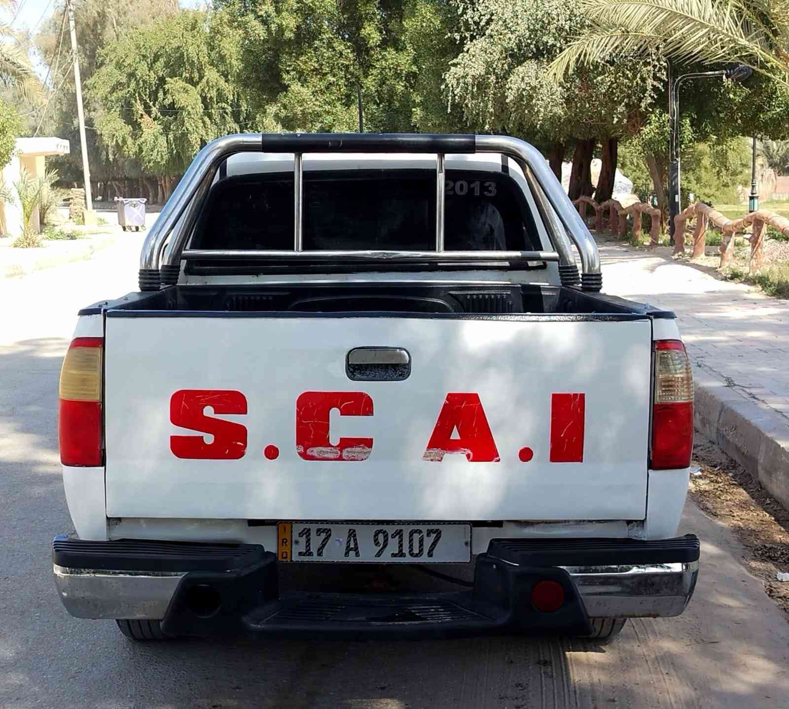 ﷽
للبيع  بيكم سكاي  2013  رقم مثنئ دولي  بسمي  سنويه مجدد2030  السياره مكفوله كفالة عامه من وضربه وتبديل صبغ وخياس كهربائيات كله شغاله  تخم تاير حداديه جديده مكينه كير.شرط ممامفتوحه  السياره تبريد ثلج❄️ الســـــــعــــــر (47) بيها مجال للشراي للإستفسار الاتصال على الرقم *********** مكان السياره نجف ملاحظه، سياره كارتون
