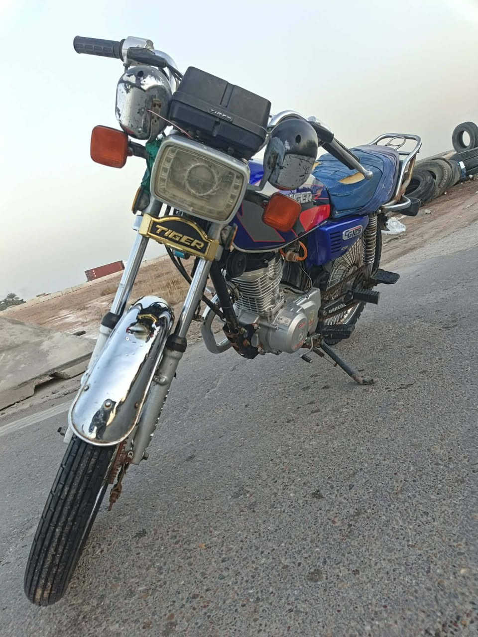 سلام عليكم دراجه تايكر للبيع موديل 2021اوراق كامله محرك ما مفتوح السعر خاص للاستفسار الاتصال ***********
